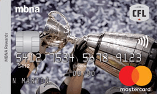 BC Lions  MBNA Rewards Mastercard